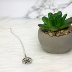 sterling silver north star necklace
