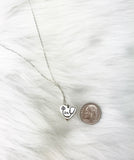 Registered Nurse Stethoscope Heart Necklace