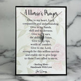 nurses prayer angel wing