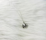 True Friends Stay Like An Octopus On Your Face Quote Necklace