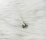True Friends Stay Like An Octopus On Your Face Quote Necklace