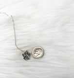 paw prints on my heart necklace