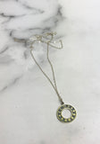 moon phase necklace