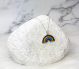 rainbow necklace