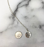 Meaningful 21st Birthday Gift For Daughter Sterling Silver Dandelion Necklace