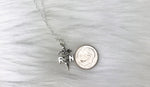 Caring Is The Essence Of Nursing RN Gift Idea Sterling Silver Necklace