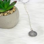 Saint Christopher necklace for her sterling silver