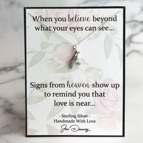Signs from heaven cardinal quote meaningful gift idea