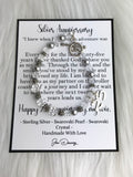 silver anniversary gift for wife