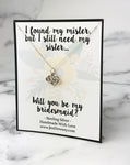 will you be my bridesmaid quote