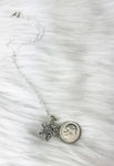 Snowflake Miscarriage Sympathy Gift Necklace Sterling Silver