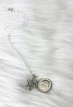 snowflake necklace for daughter