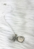 sterling silver snowflake necklace