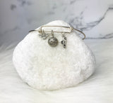 halloween charm bangle bracelet