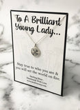 Set The World On Fire North Star Sterling Silver Necklace