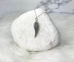 Special Nurse Angel Quote Sterling Silver Wing Necklace