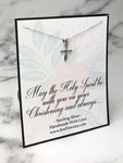 Unisex Cross for Christening Or Baptism Sterling Silver Infant Necklace