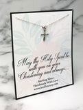 Unisex Cross for Christening Or Baptism Sterling Silver Infant Necklace