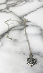 You Are My Anchor When The Waves Crash Sterling Silver Necklace