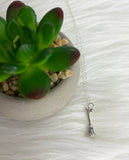 witch necklace besom 