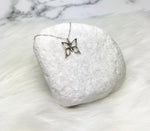 butterfly necklace godmother grief quote