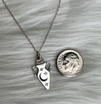sterling silver potion necklace
