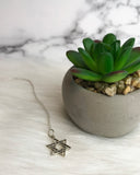 sterling silver star of david necklace birthday gift