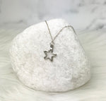 sterling silver star necklace