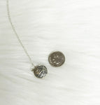 sterling silver world necklace