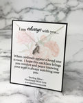 Loss of Aunt Sympathy Cardinal Gift Sterling Silver Necklace