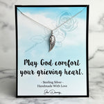 may god comfort your grieving heart sympathy gift