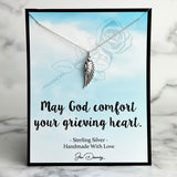 may god comfort your grieving heart sympathy gift