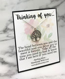 Thinking Of You Miscarriage Gift Take Time To Heal Sterling Silver Tree Necklace