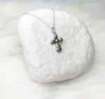 sterling silver cross for goddaughter