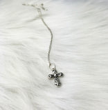 sterling silver cross for goddaughter 