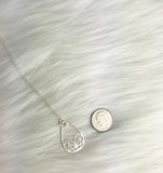 60th Birthday Gift Sixty and Fabulous Sterling Silver Necklace