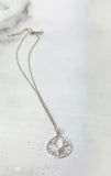 The Loss Is Immeasurable Thinking Of You Sympathy Gift Sterling Teardrop Necklace
