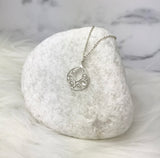 Aunt Birthday Gift From Niece or Nephew Teardrop Necklace Sterling Silver