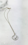 My Heart Aches Only God Knows Why This Had To Be Miscarriage Quote Filigree Necklace