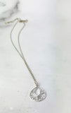 My Heart Aches Only God Knows Why This Had To Be Miscarriage Quote Filigree Necklace