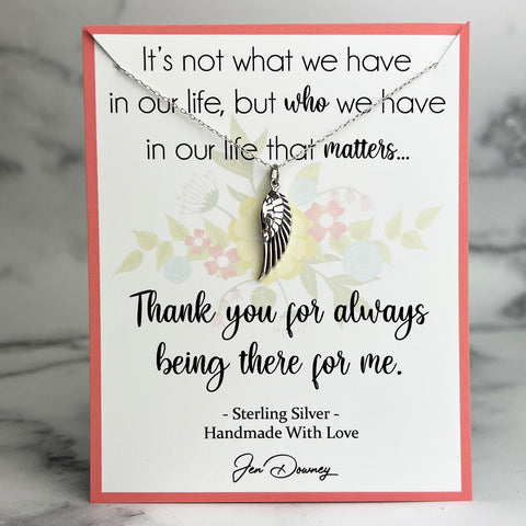thank you for always being there for me friendship quote 