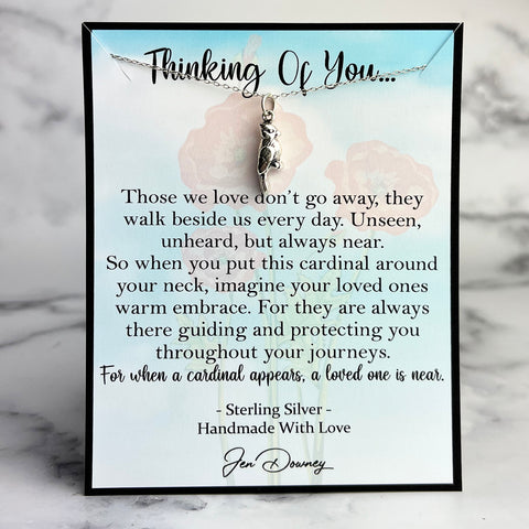 thinking of you cardinal gift
