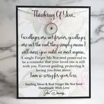 goodbyes are not forever sympathy quote