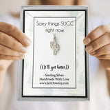 cactus pun thinking of you gift idea