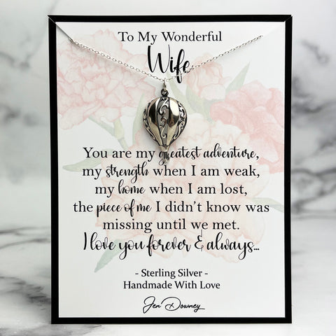 to my wonderful wife quote