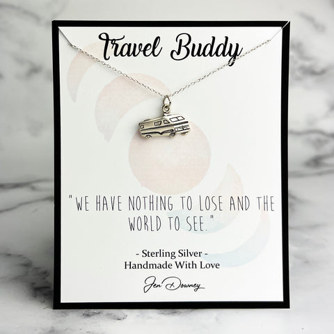 travel buddy quote rv necklace
