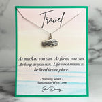 travel quote rv necklace