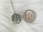 Mom Gift Mothers Plant The Seeds of Love Sterling Silver Tree Necklace