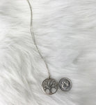Thinking Of You Miscarriage Gift Take Time To Heal Sterling Silver Tree Necklace
