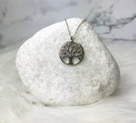 Thinking Of You Miscarriage Gift Take Time To Heal Sterling Silver Tree Necklace